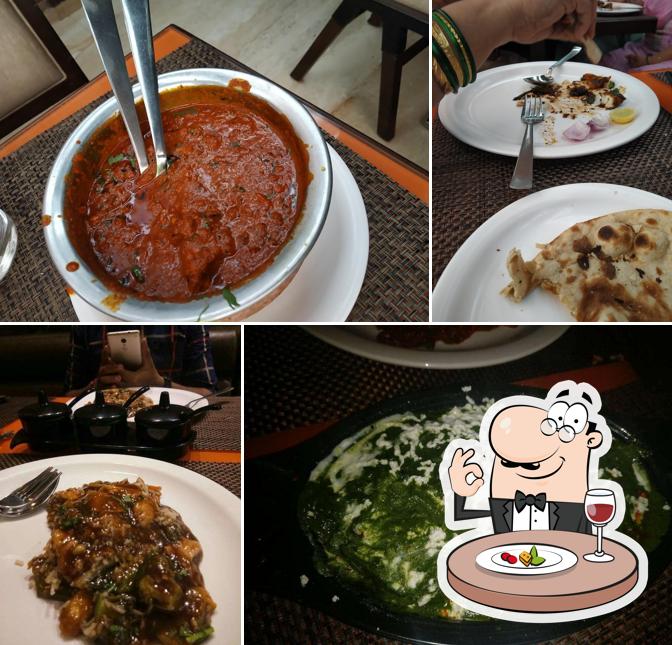 Food at Tamarind Spice Restaurant and Bar