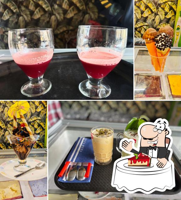 Rich 'N' Rich Cafe serves a range of sweet dishes