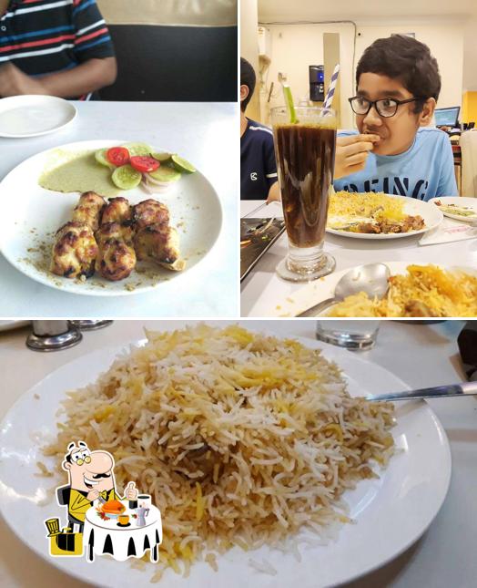 Food at Shiraz Restaurant