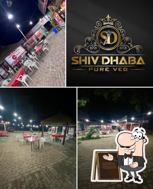 You can get some fresh air at the outside area of Shiv Dhaba Pure Veg