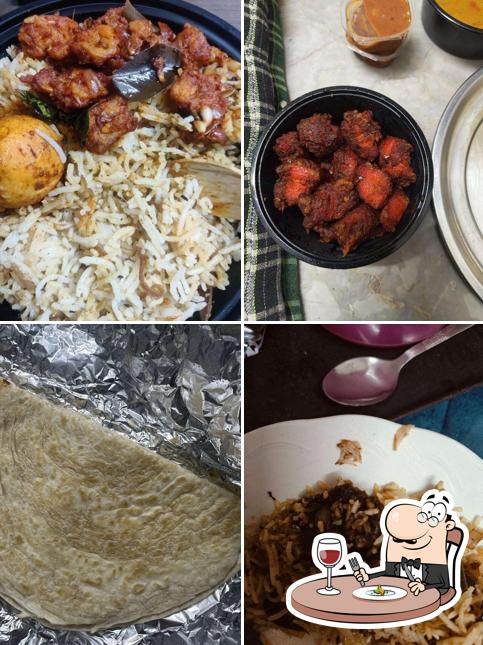 Meals at Thalairaj Biryani