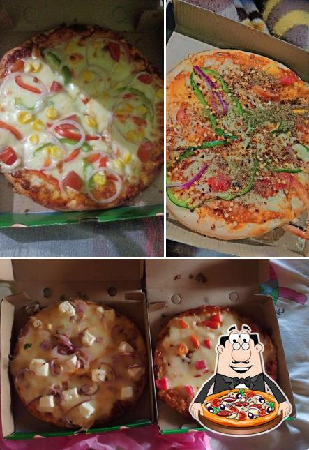 Try out various kinds of pizza