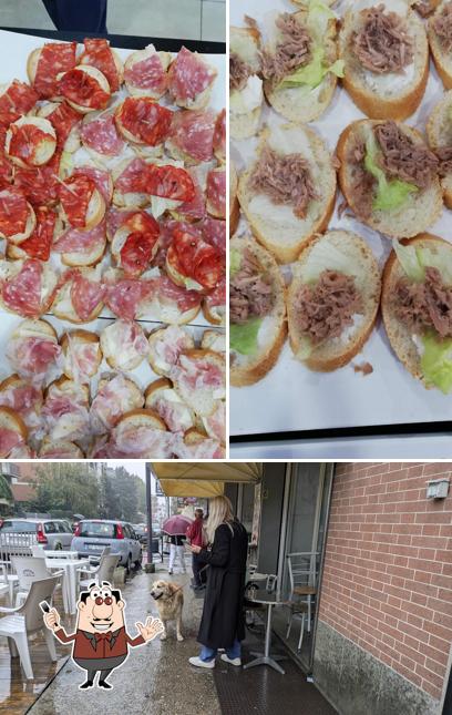 Dai un’occhiata alla immagine che presenta la cibo e esterno di Bar Stella