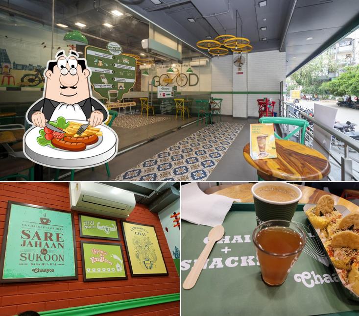 Food at Chaayos Cafe at Green Glen Layout