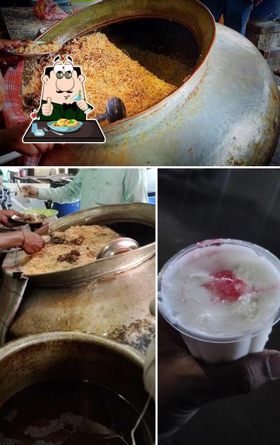 Meals at Chand Biryani haleem college Chauraha