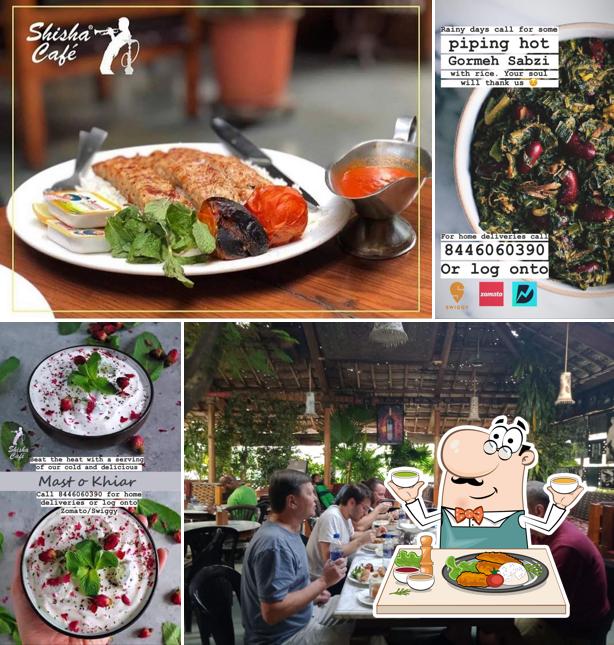 Food at Shisha Cafe
