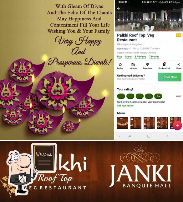 Look at this pic of Palkhi Rooftop Veg Restaurant