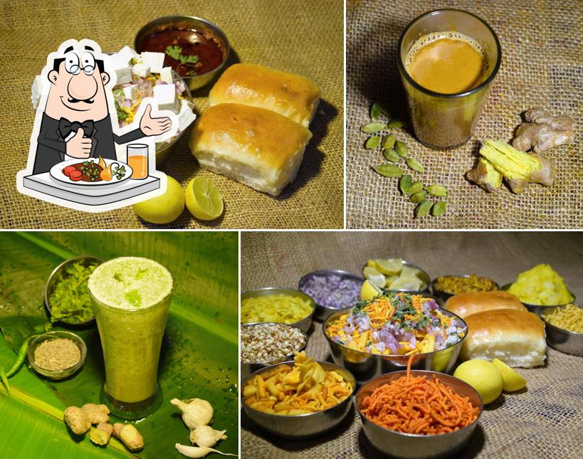 Food at Kadak Misal