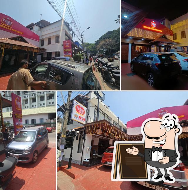 The exterior of Padma Cafe