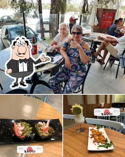 O interior do Basho Sushi