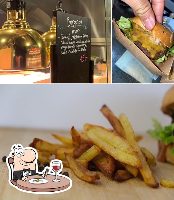 La foto della cibo e lavagna di Big Lulu