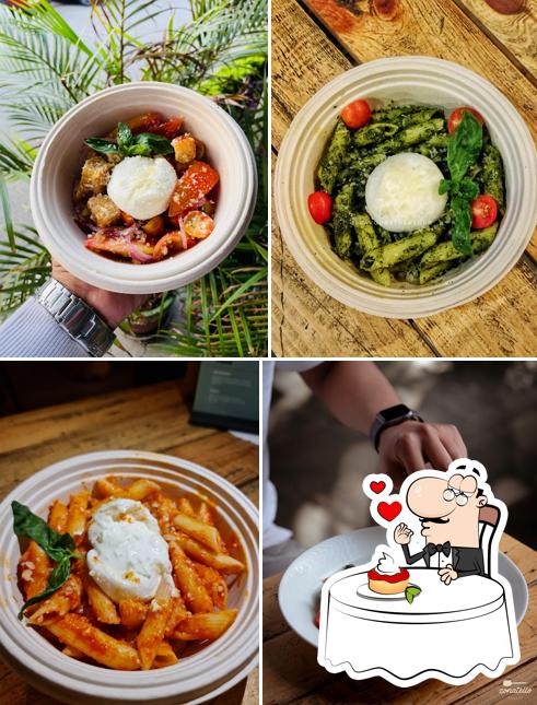 Burrata Dimora offers a number of sweet dishes
