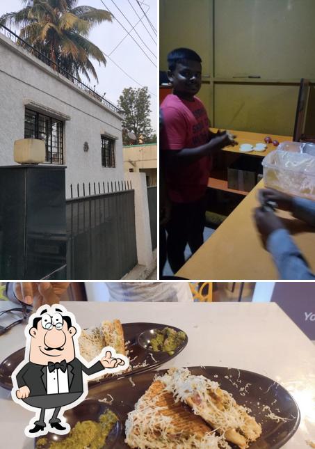 The picture of Desie Bites’s interior and food