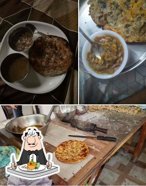Food at Kartar's Pehalwan Kulcha