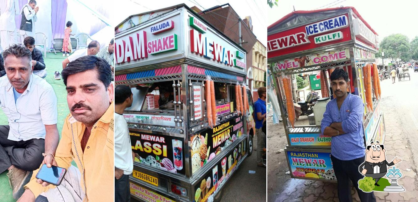 The exterior of Rajasthan Mawar Ice Cream