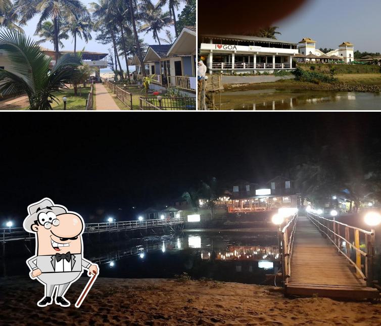 The exterior is an important feature of Sunset Waves Resort