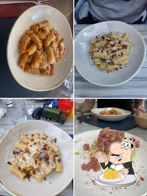 Spaghetti alla carbonara al Vivo Bistrò