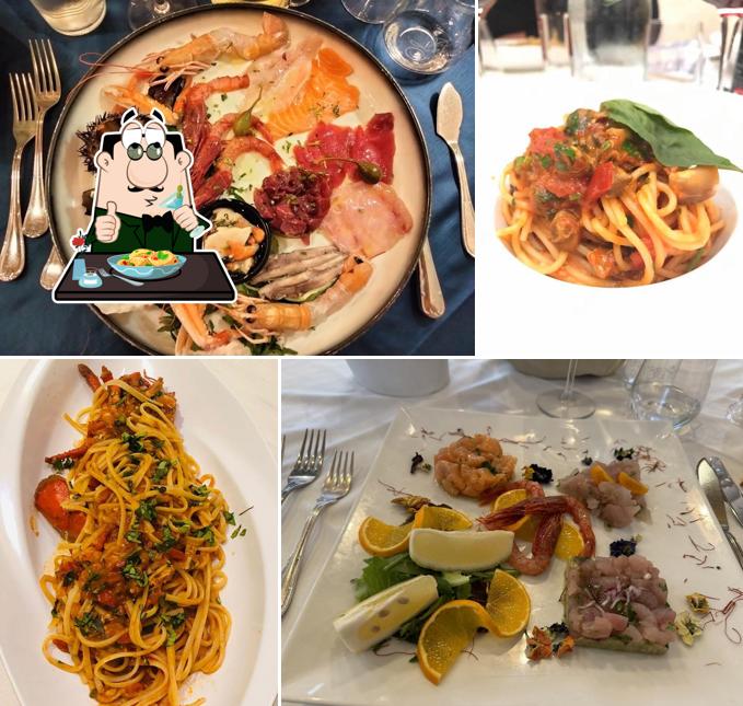 Cibo al Ristorante Le Nasse “U’Bais”