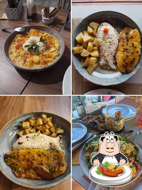 Comida em Restaurante Netun Maragogi