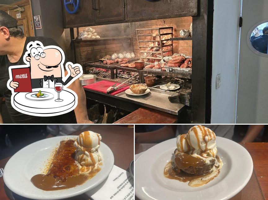 Creme brulée em Parrillada Fuego Celeste - Unidade Vila Mariana