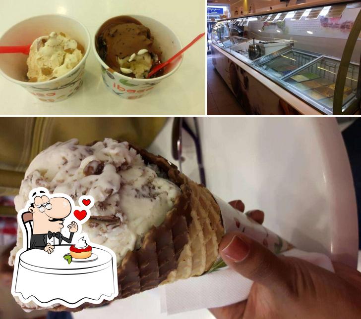 Order the sweet dishes