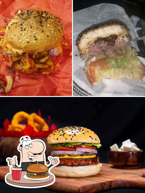 Order a burger at Boss Burger