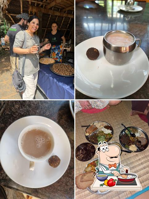 Paella at Tea Hut Sadhana Forest