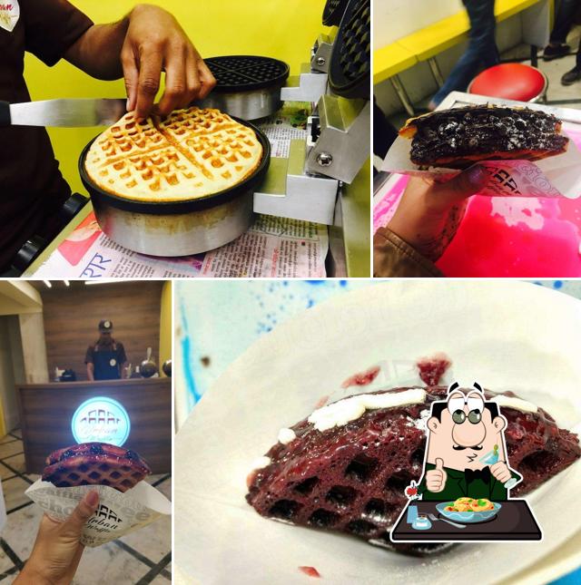 Food at Urban Waffle