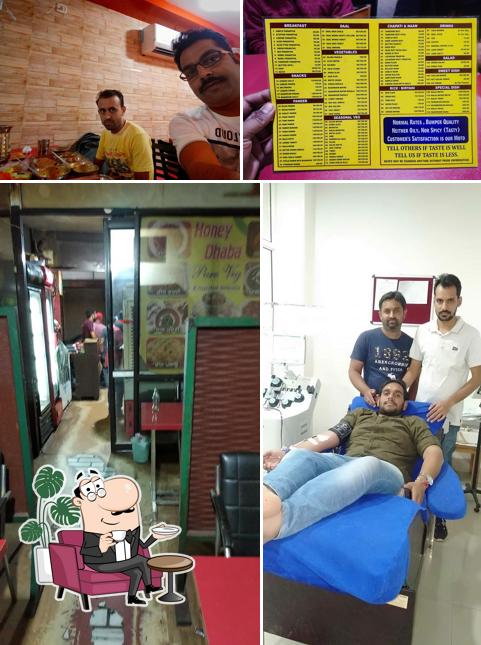Check out how Honey Dhaba looks inside