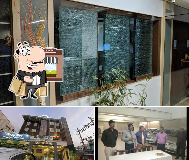 Check out the outside part of Hotel NK Grand Park