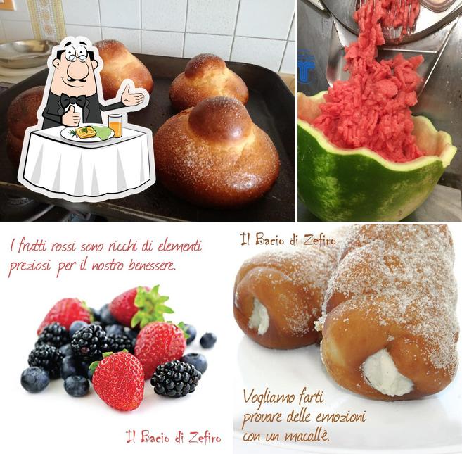 Cibo al Bacio di Zefiro