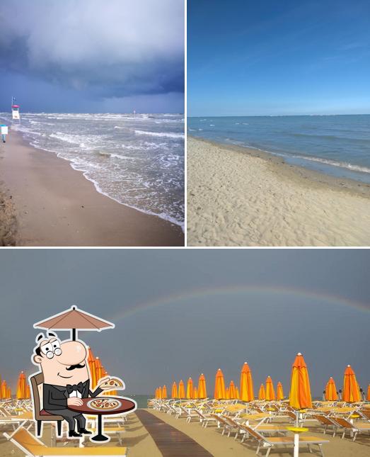 Gli esterni di Bagno Ambasciata Spiaggia 35