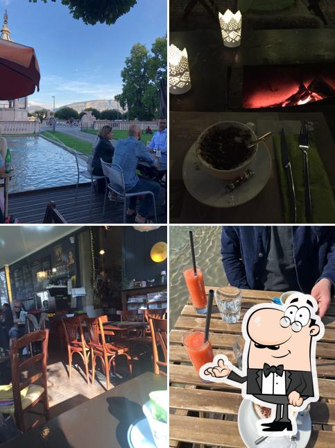 Gli interni di Cottage Café