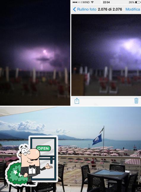 Questa è la immagine che mostra la esterno e interni di Bagno San Marco