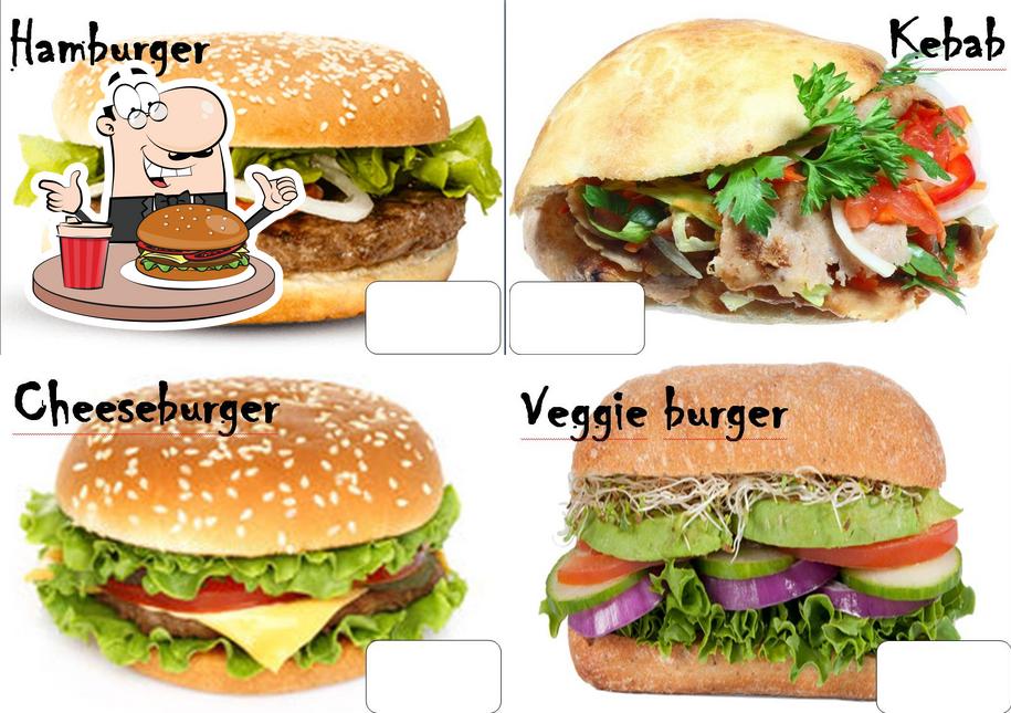 Prova un hamburger a Fast Food Best Burger