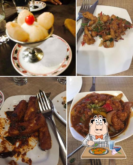 Chicken wings at Lotus Garden