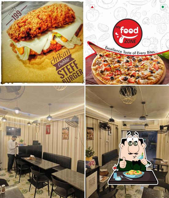MY FOOD ZONE is distinguished by food and interior