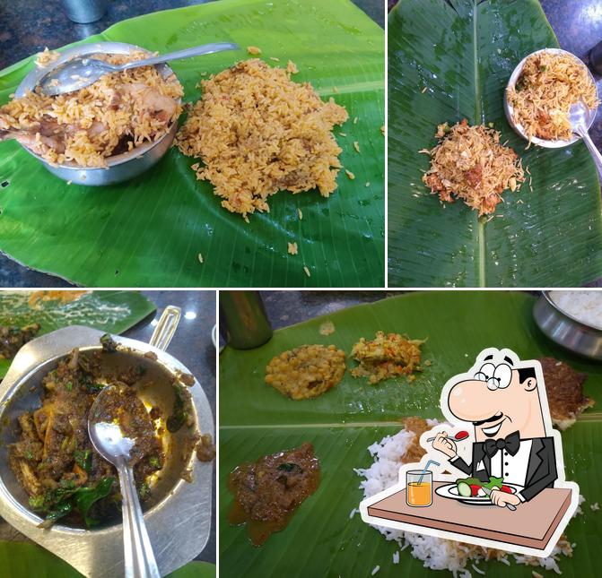 Meals at Madurai Pandiyan Hotel vellore
