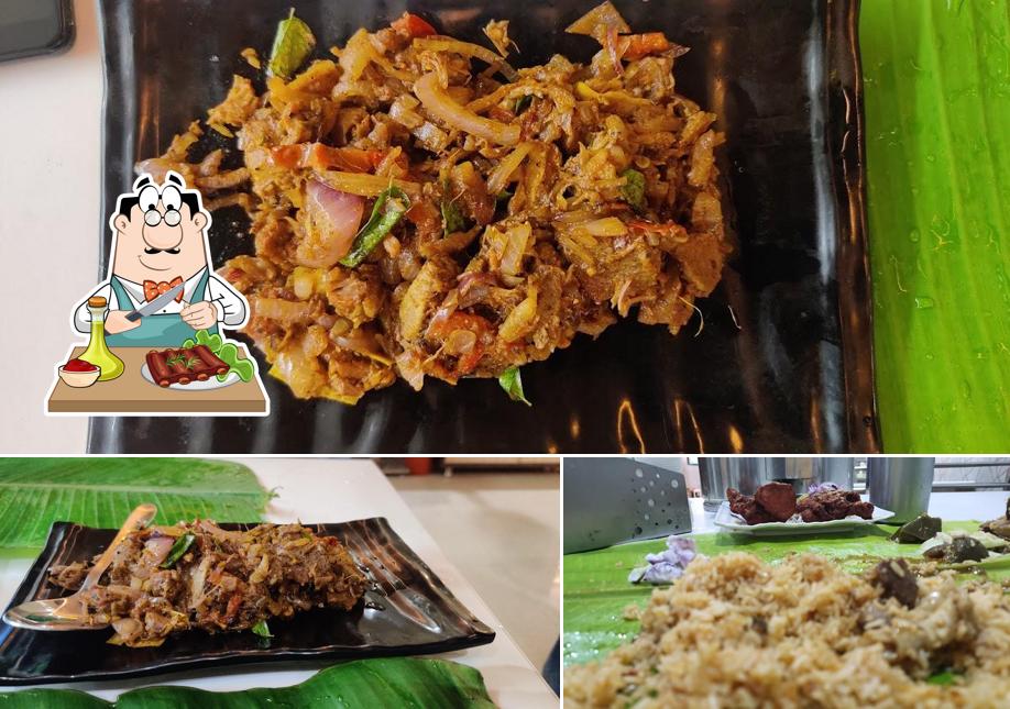 Order meat dishes at Rahamaniya Briyani Hotel First Branch