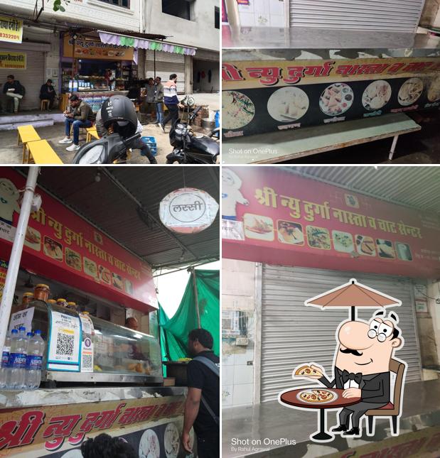 The exterior of Shree New durga nasta and chat center