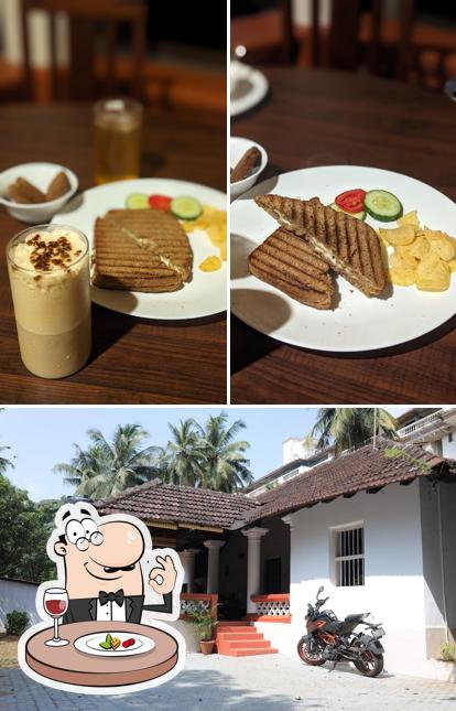 This is the photo displaying food and exterior at Villa Urwa- Cafe & Lounge