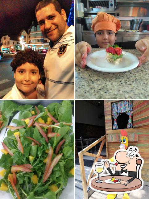 Comida em Restaurante Família da Cabidela
