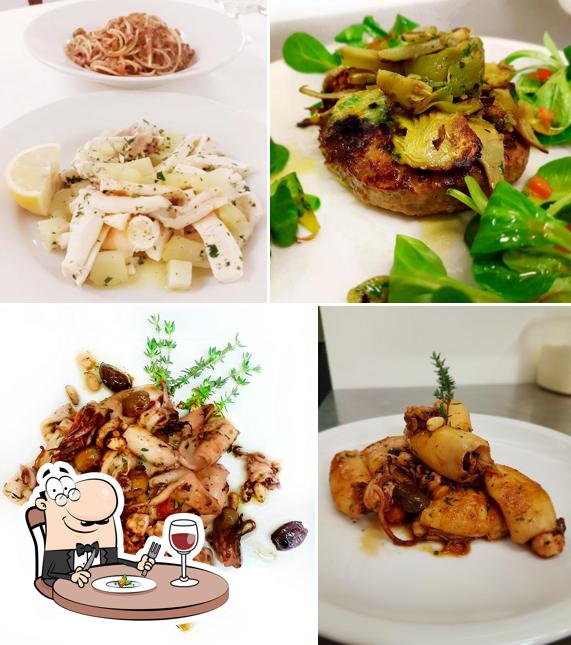 Platti al Ristorante Piccolo Mondo