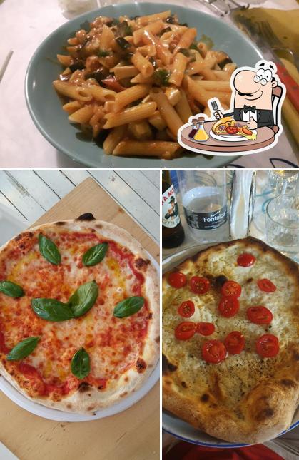 Scegli una pizza a Sea'n Sun Lounge Bar-Restaurant