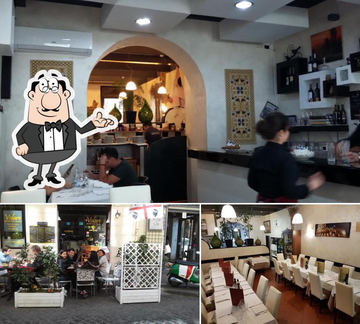 Gli interni di Volare