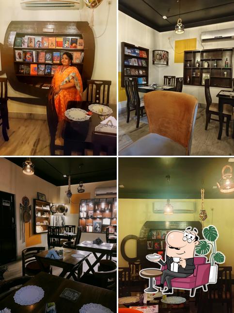 The interior of Cafe Coutume - Konnagar