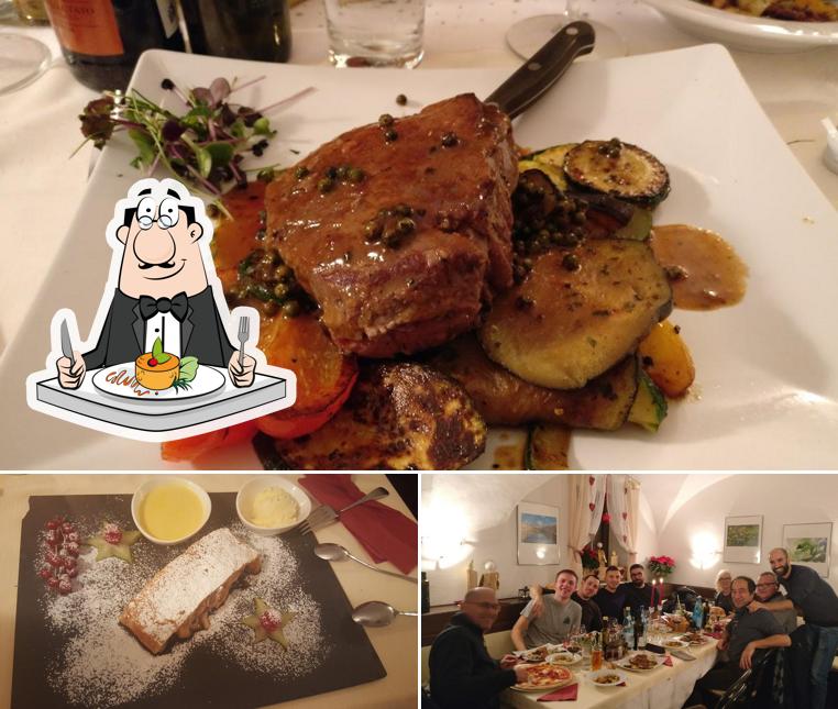 Cibo al Ristorante Pizzeria Goldener Stern