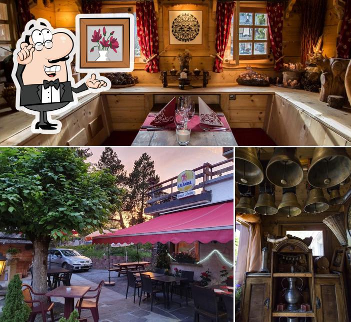 Gli interni di Restaurant La Terrasse
