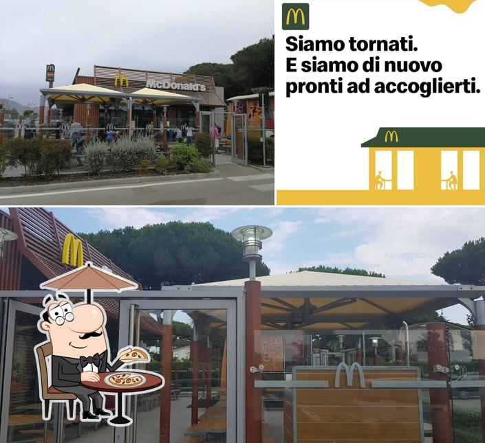 Gli esterni di McDonald's
