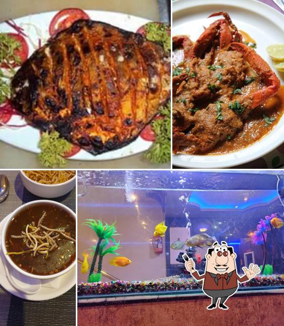 Food at Ocean Grill